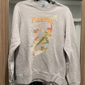 Disney Vintage Peter Pan Cozy Gray Top